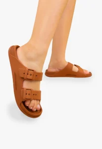 Sandália birkenstock feminina caramelo com fivela dupla 1 sandália birken birkenstock feminina caramelo birkenstock feminina