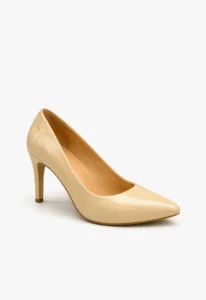 Scarpin feminino salto alto nude 1 sapato scarpin feminino nude com salto alto
