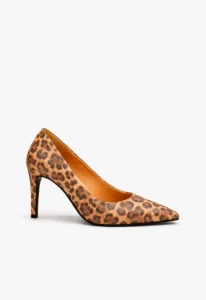 Scarpin feminino salto alto animal print Onça 2 sapato scarpin feminino onça com salto alto
