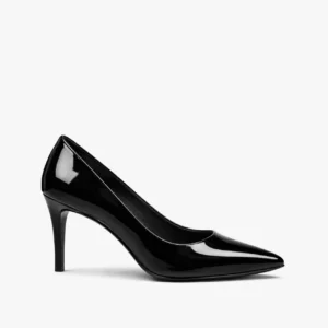 sapato scarpin feminino preto black royale com salto alto