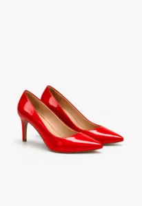 Scarpin feminino salto alto vermelho Rubi Royale 2 sapato scarpin feminino vermelho rubi royale com salto alto