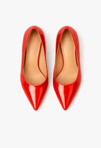 Scarpin feminino salto alto vermelho Rubi Royale 3 sapato scarpin feminino vermelho rubi royale com salto alto