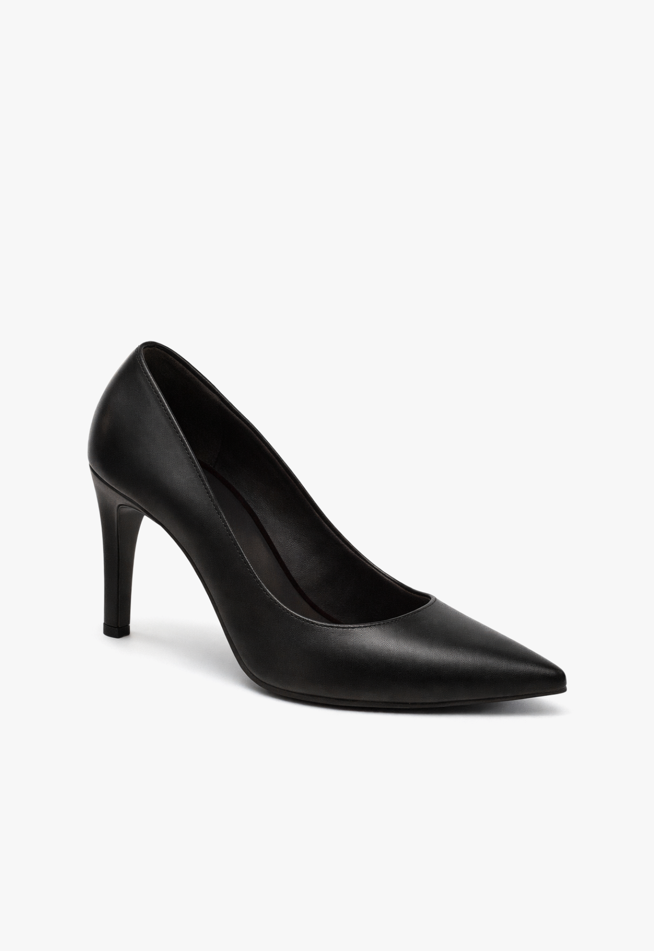 sapato scarpin feminino preto black onyx com salto alto