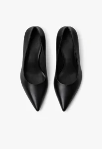 Scarpin feminino salto médio preto Black Onyx 3 sapato scarpin feminino com salto médio preto Black Onyx