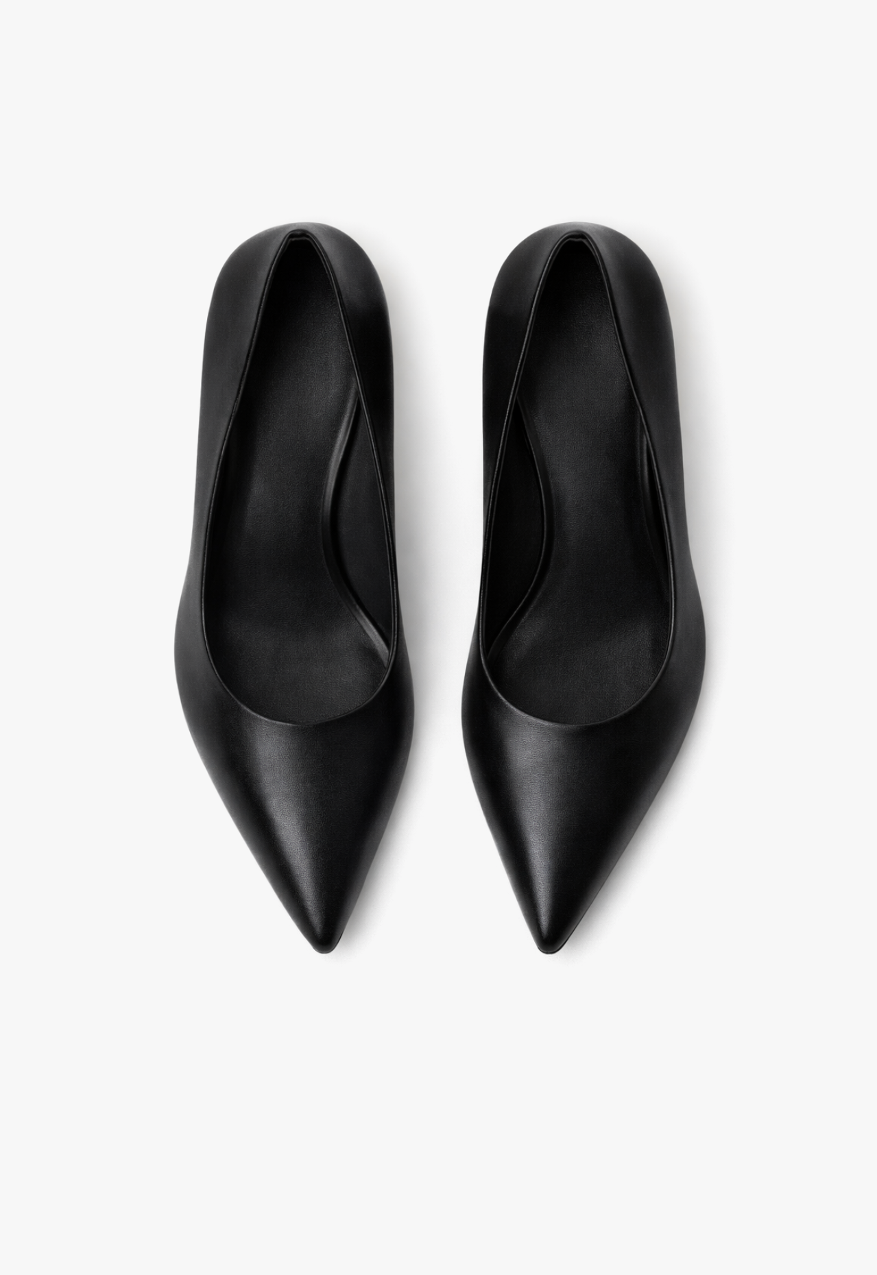 sapato scarpin feminino com salto médio preto Black Onyx